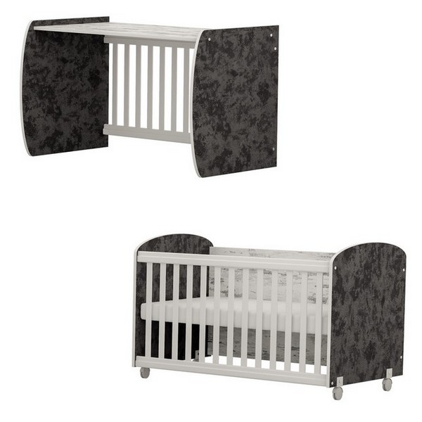 Продукт Arbor Baby & Junior Черно - Трансформиращо се детско легло - 0 - BG Hlapeta
